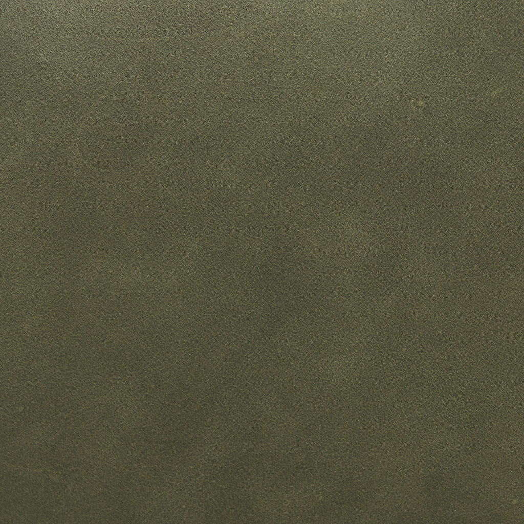 Banc en cuir 55 | Vert olive