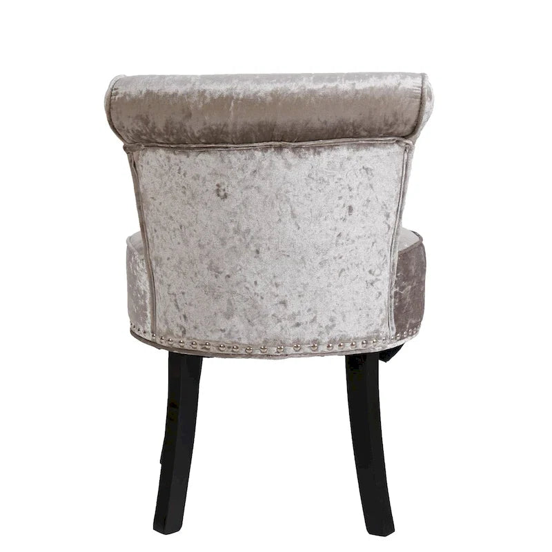 Tabouret de Coiffeuse en Bois Massif de 69,85 cm de haut - 69,85 H X 48,26 L X 29,97 P