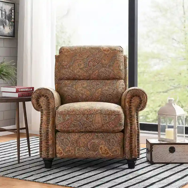 Fauteuil inclinable Copper Grove Jessie ProLounger Paisley à dossier inclinable