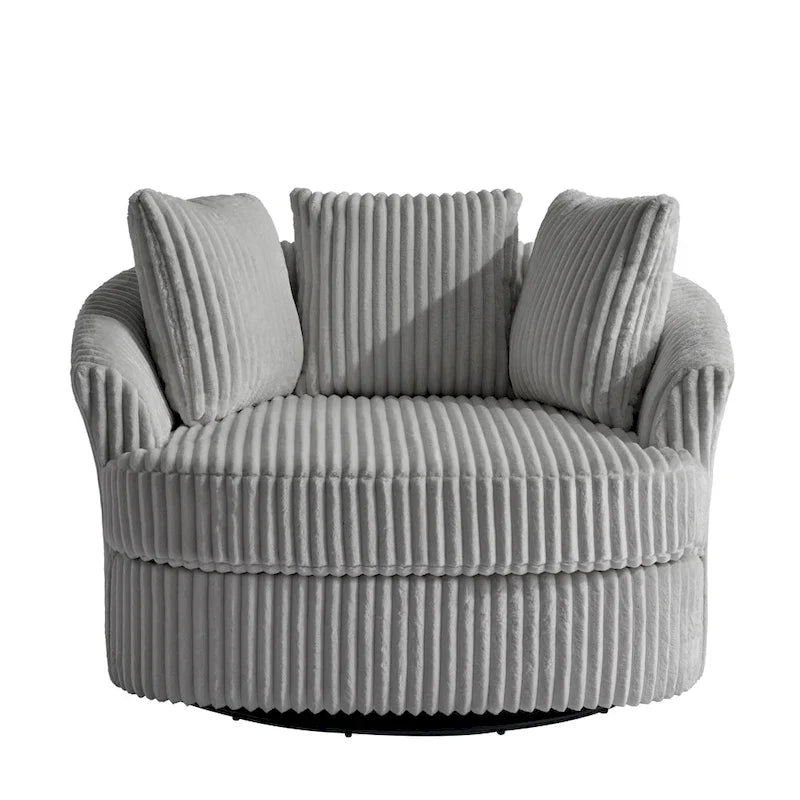 Fauteuil baquet pivotant déhoussable à bras encastrés DREAMSIDEA