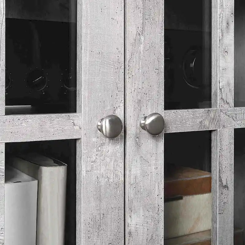 Meuble TV Big Sur Highboy de 40 pouces avec rangements, par Convenience Concepts