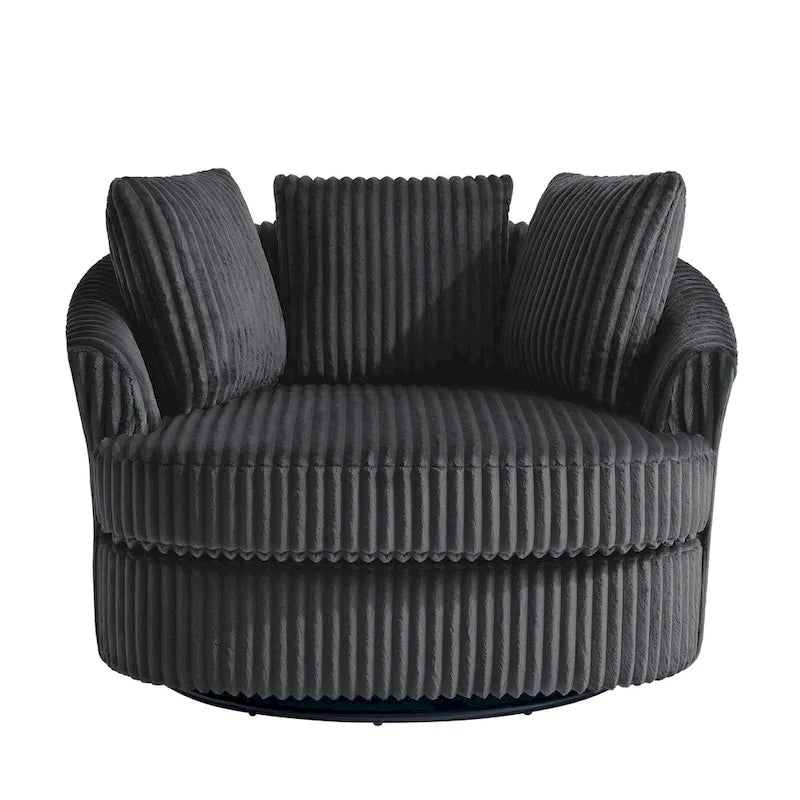 Fauteuil baquet pivotant déhoussable à bras encastrés DREAMSIDEA